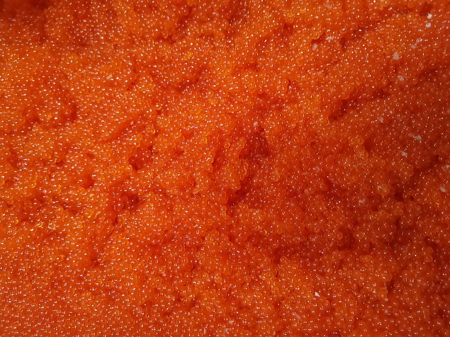 Fresh trout roe 